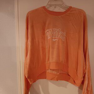 Nike - XL - Coral and White Sweater